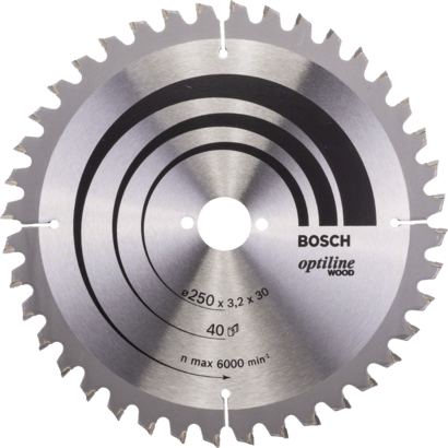 New Genuine Bosch 2608640643 Optiline Wood Circular Saw Blade