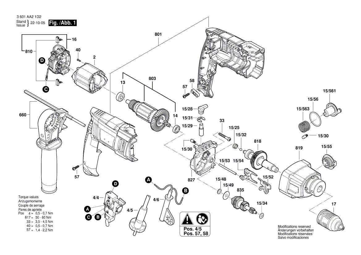 Ny ekte Bosch 1600A0089F børsteplate