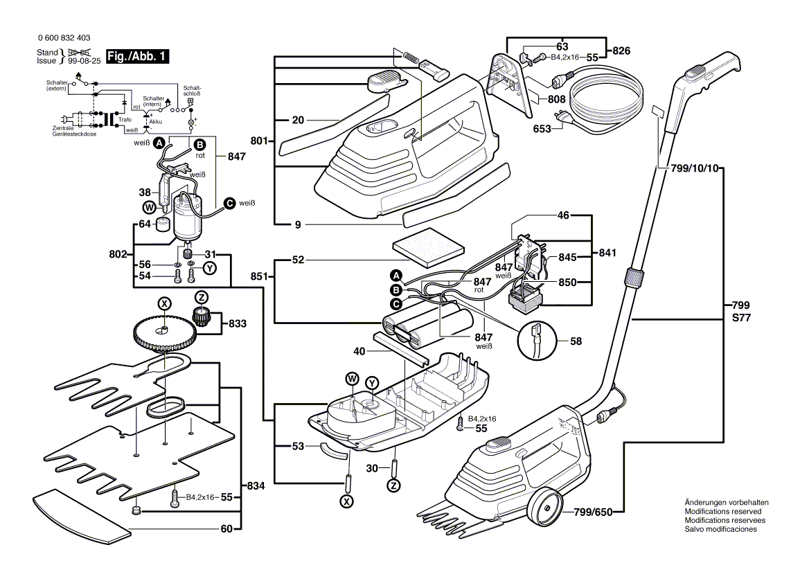 Nouveau véritable bosch 1609200908 ensemble de couteaux