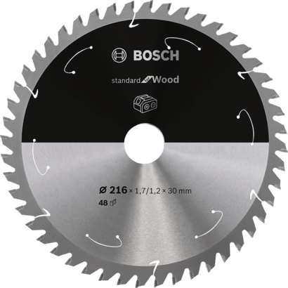 New Genuine Bosch 2608837723 Standard for Wood Circular Saw Blade For Cordless