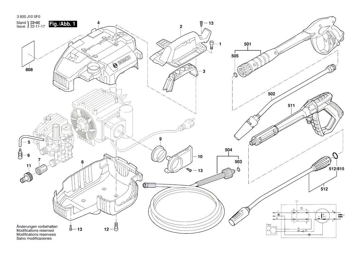 Новый подлинный Bosch F016L72060 PIN