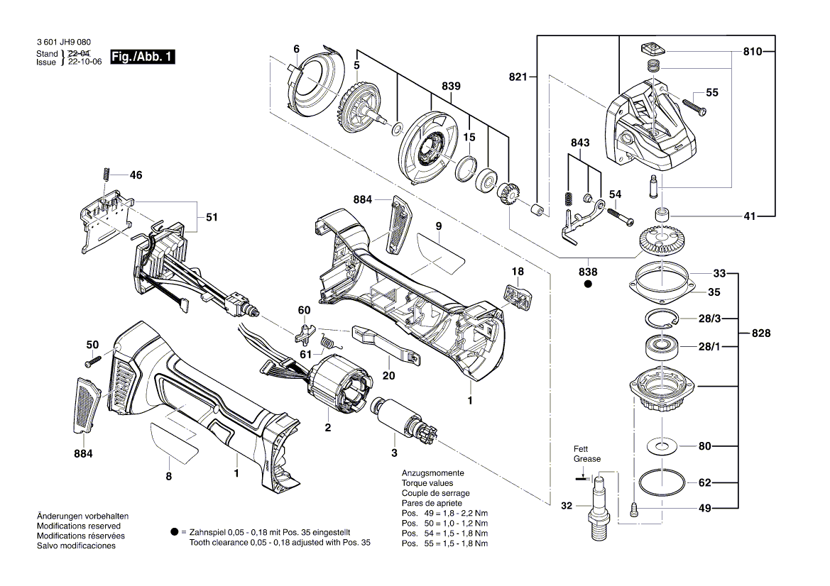 Neuer Original Bosch 1600A01A6S Rotor 