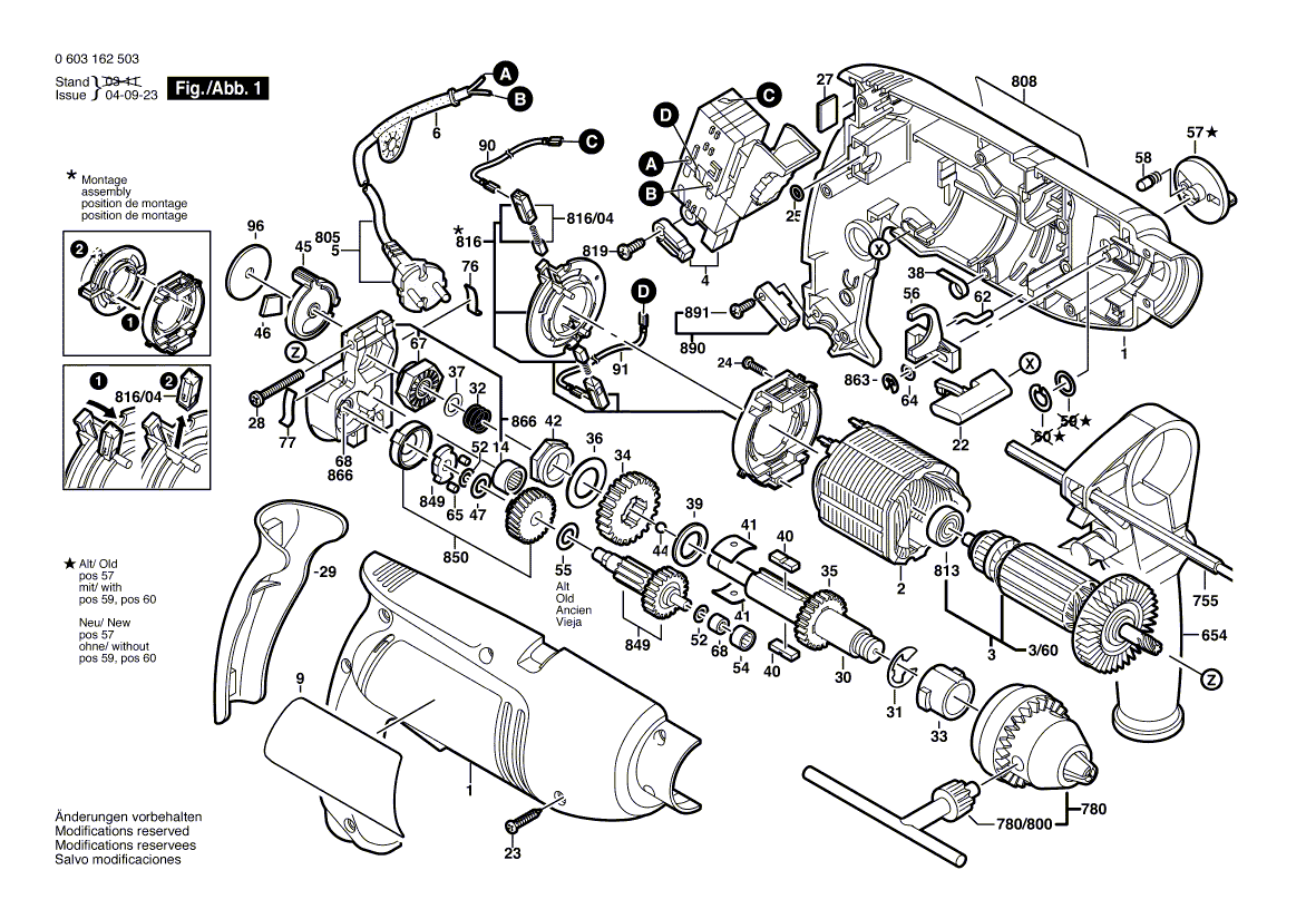 Neue echte Bosch 2604011166 Anker