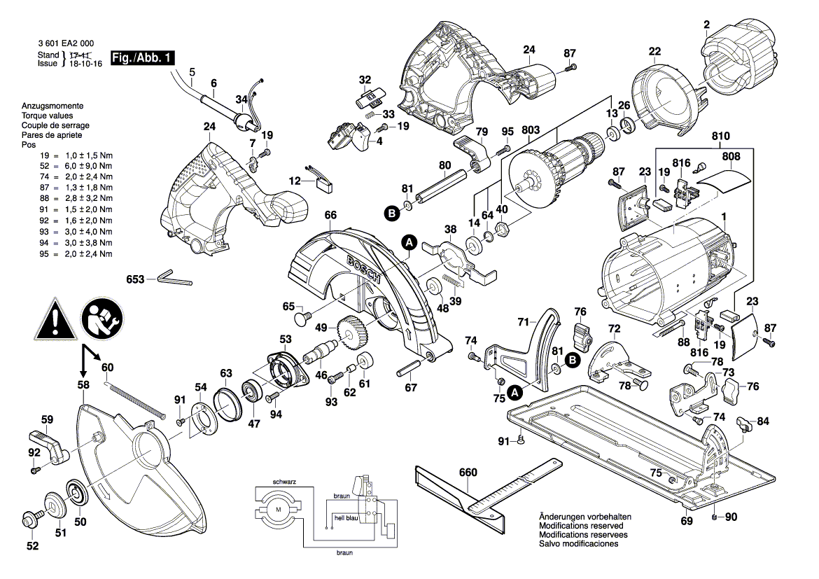 Neue echte Bosch 1619p10230 Tiefen-Gauge