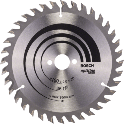 New Genuine Bosch 2608640597 Optiline Wood Circular Saw Blade