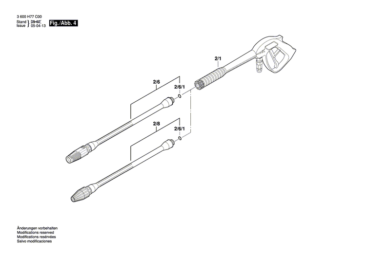 New Genuine Bosch F016F03582 Hose Holder