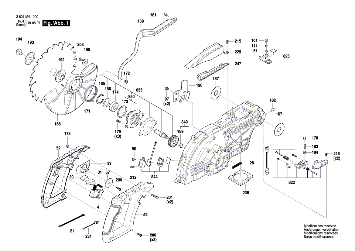 New Genuine Bosch 1609B06663 Yoke