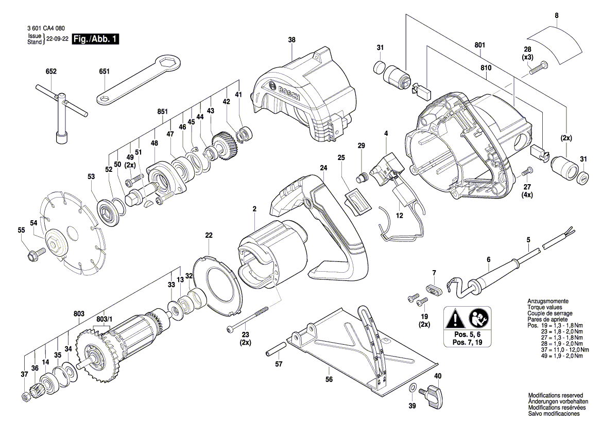 Neuer echter Bosch 1619pb5771 Kondensator