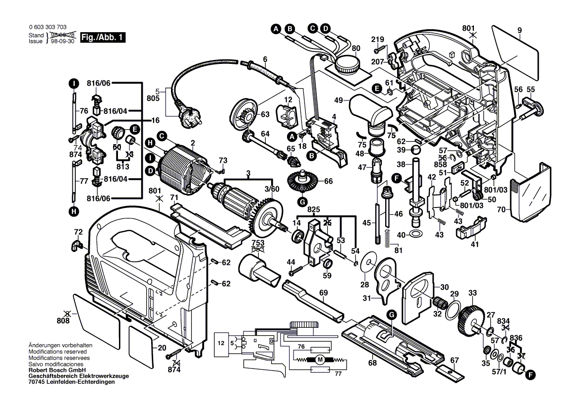 Neue echte Bosch 2603100055 Schleife