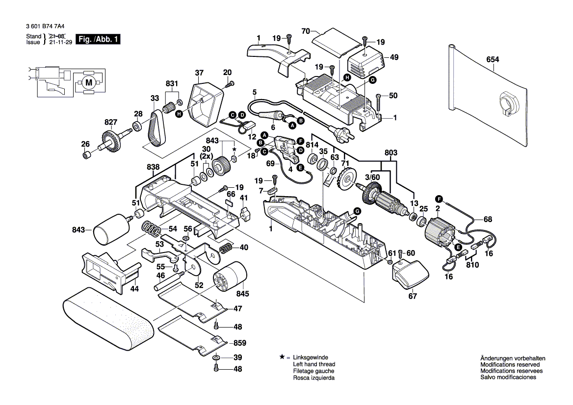 Ny ekte Bosch 2606625904 Roller