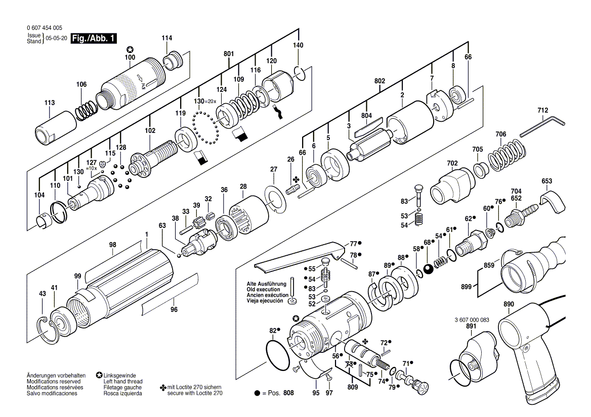 Новый подлинный Bosch 3607031423