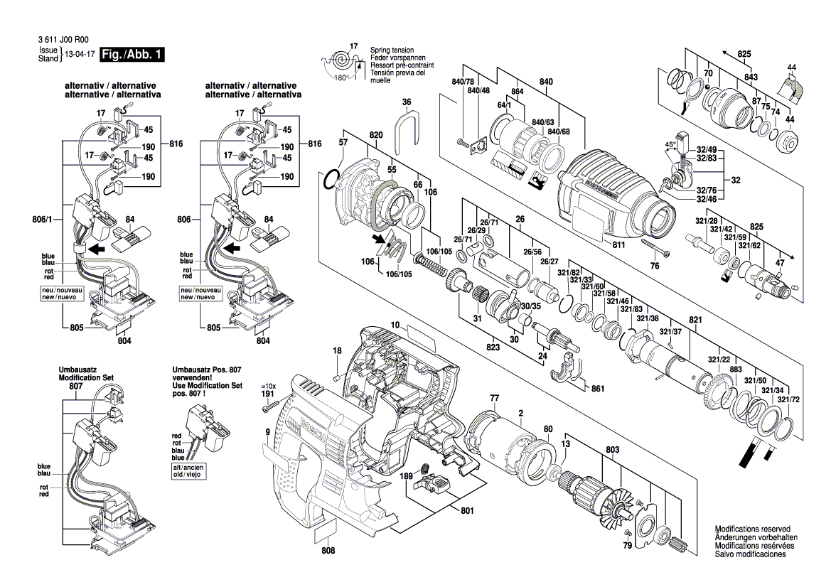 Neue originale Bosch 1609280425 Kontakthalterung 