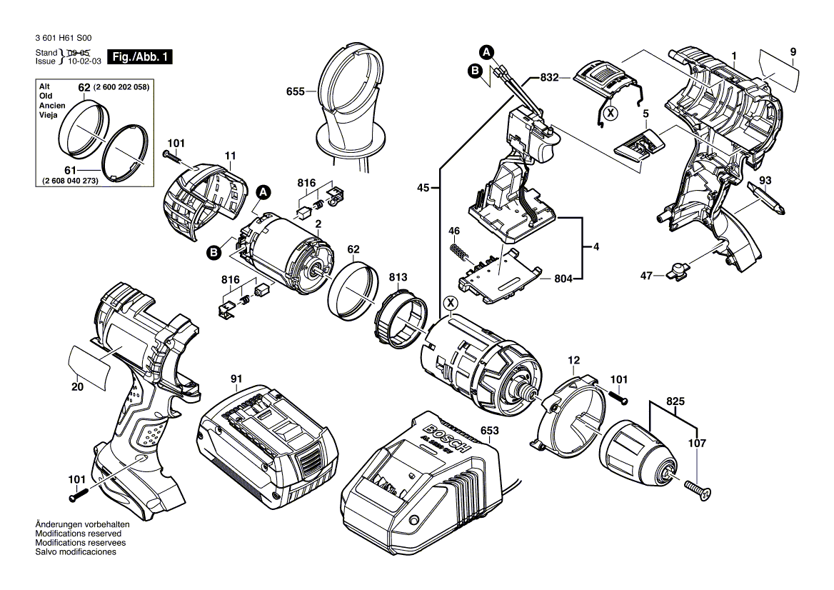 Nieuwe echte Bosch 2606200256 Planetaire Gear Train