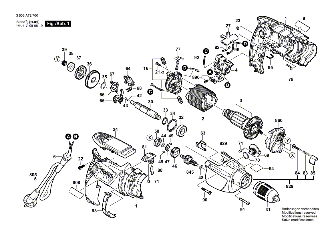 Новый подлинный Bosch 2601115035