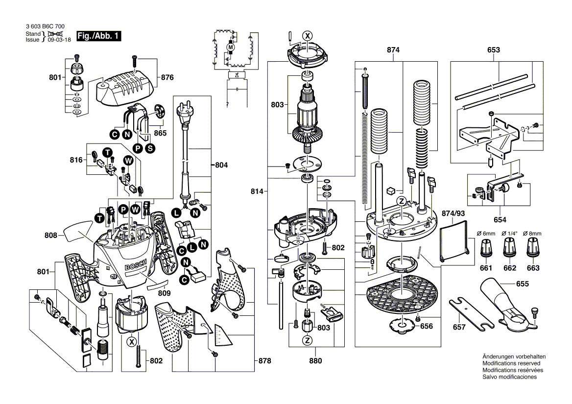 Ny ekte Bosch 1609203N11 boligomslag