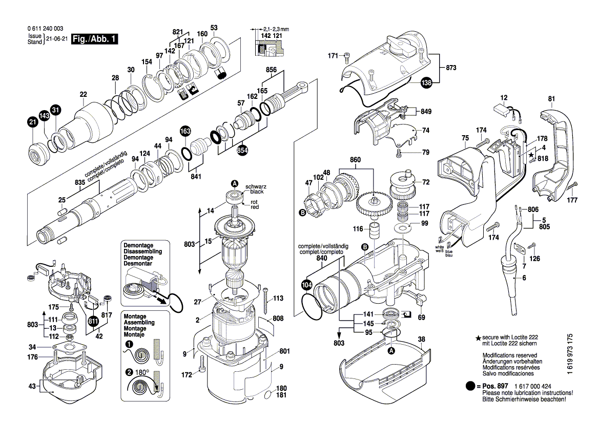 Neue Original Bosch 1600A014S8 Exzenterzahnrad 