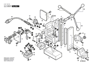 New Genuine Bosch 3609201510 Toothed rack