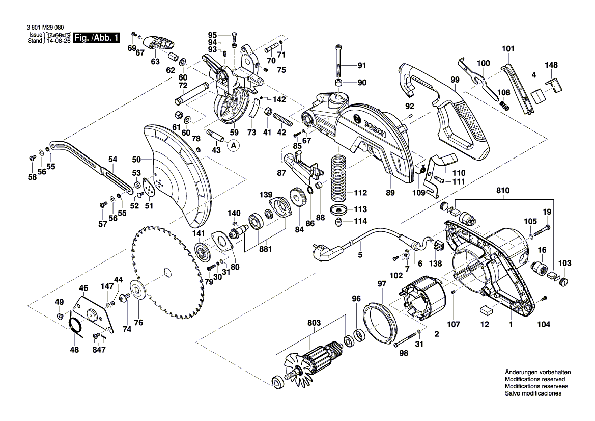 Nouveau véritable bague Bosch 1619pa7021