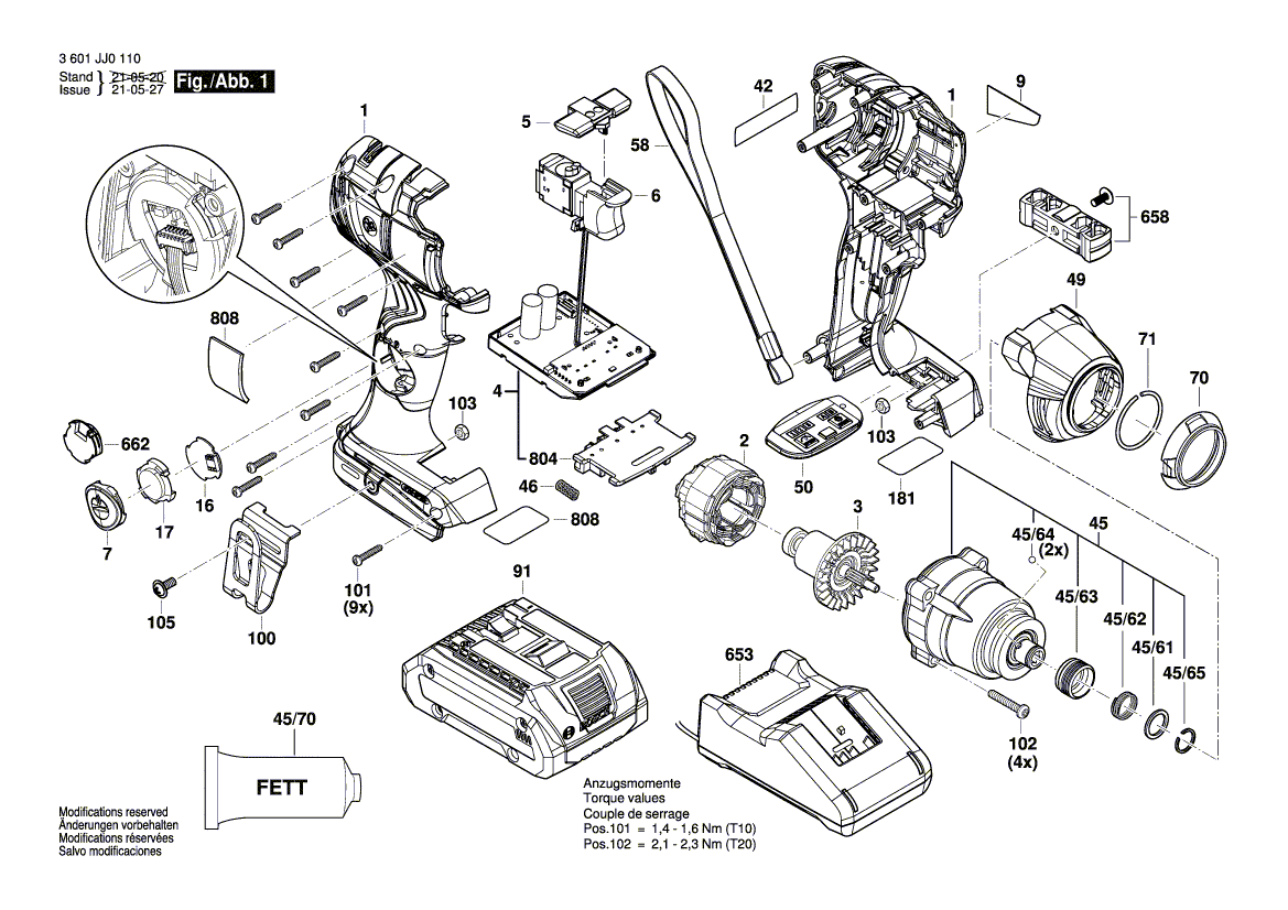 Ny ekte Bosch 160111C3VT -produsentens navneskilt