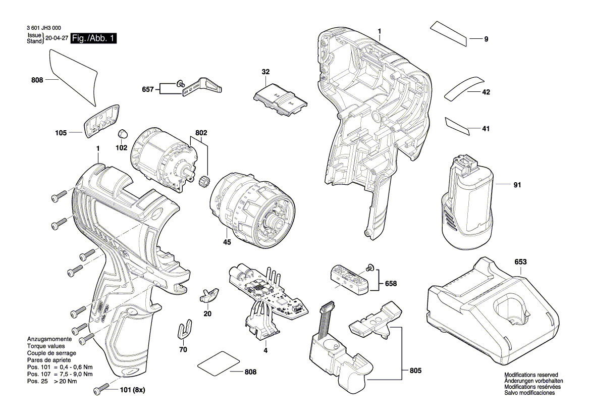 Nouvelle véritable plaque signalétique du fabricant Bosch 160111C2VH