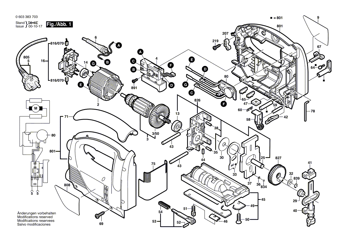 Neue echte Bosch 2600780147 Hebelange