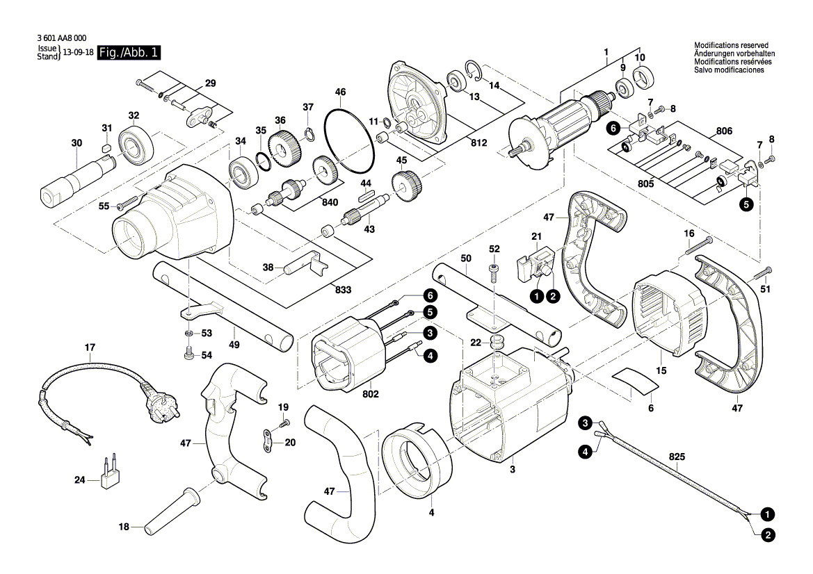 Ny ekte Bosch 1600A001UZ Clutch Bolt