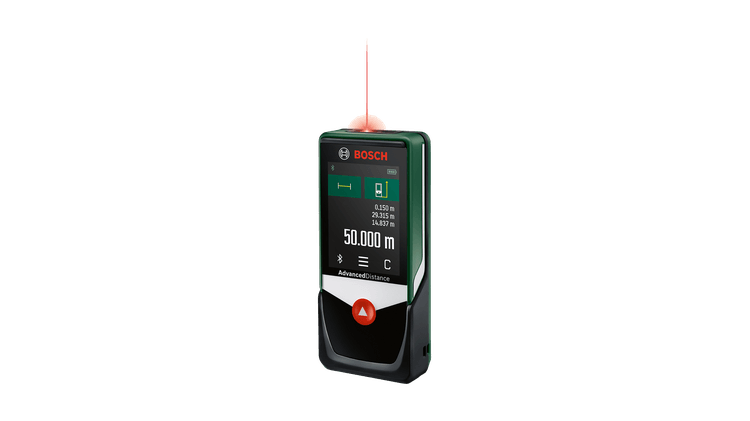 Nieuwe echte Bosch 0603672202 AdvancedDistance 50C Digitale lasermaat