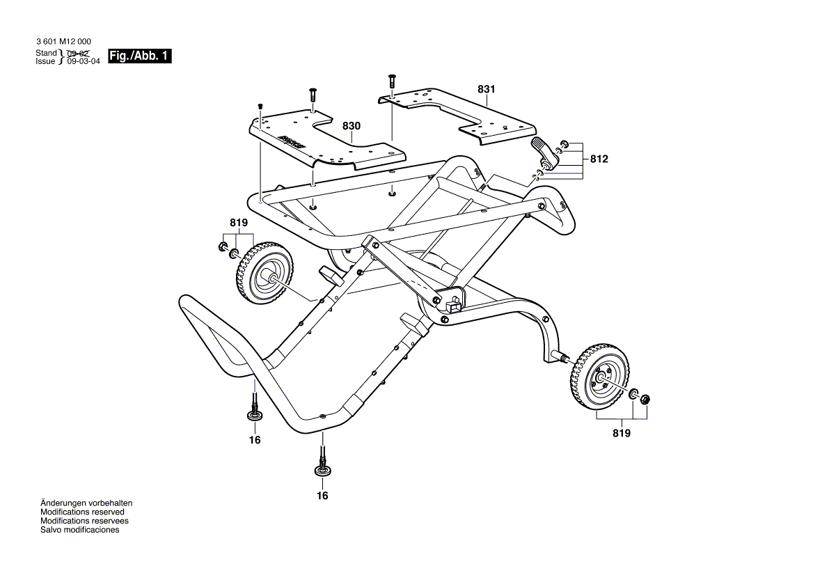 New Genuine Bosch 1619P05753 Plate