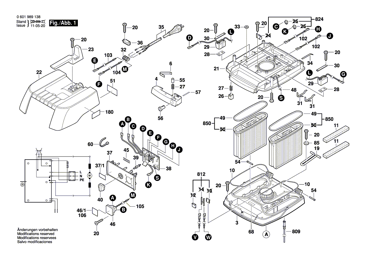 Neue echte Bosch 1609203d96 Print-Board-Montage