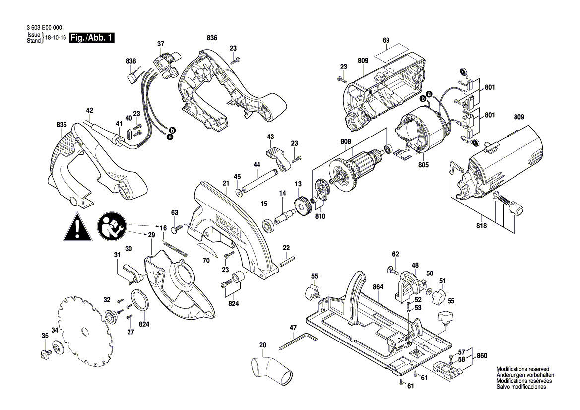 Ny ekte Bosch 1609203Y78 skrue