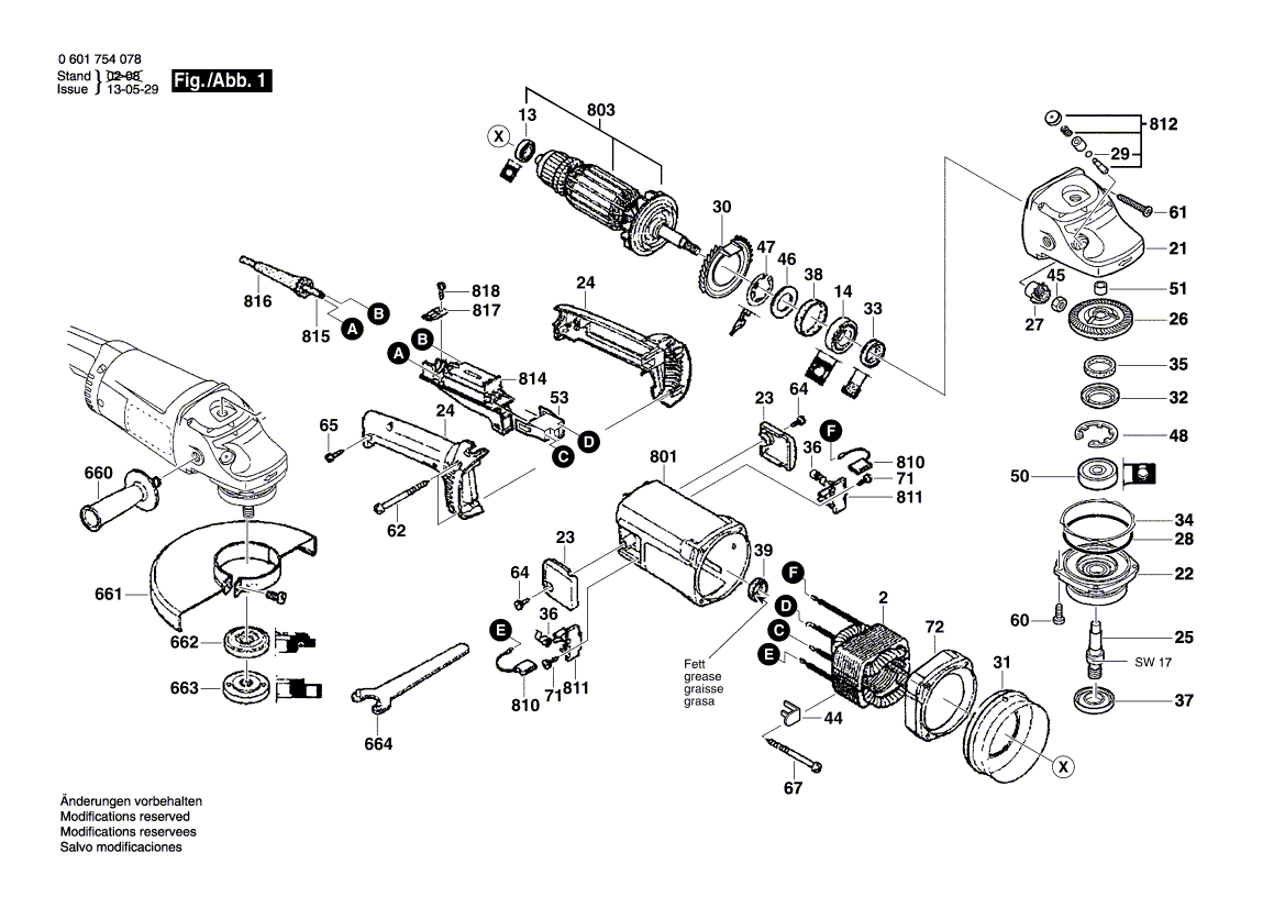 Новый подлинный Bosch F000600547 Корпус двигателя