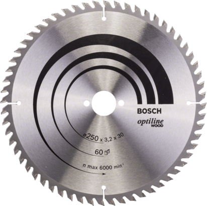 New Genuine Bosch 2608640729 Optiline Wood Circular Saw Blade