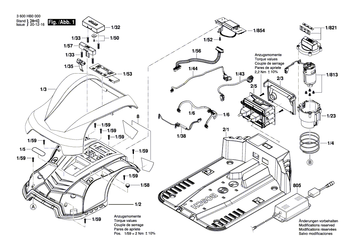 Новый подлинный Bosch F016L69597 Дырание