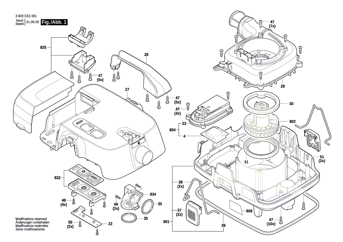 Nouvelle vis Bosch 160343009Z authentique