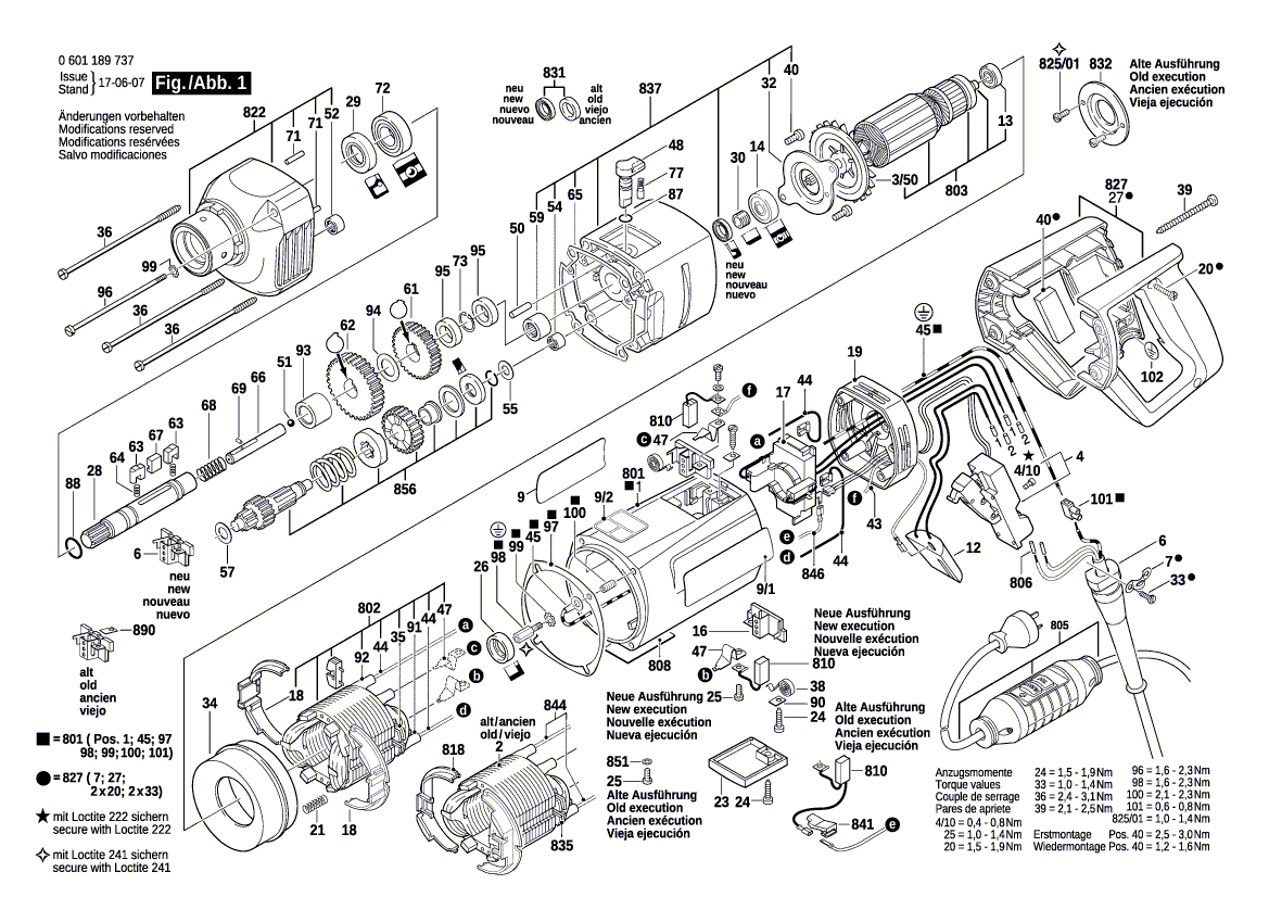 Ny ekte Bosch 1600100617 Shim