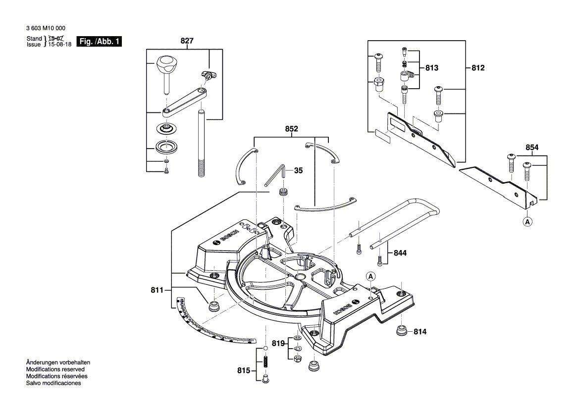 Ny ekte Bosch 1609B02732 Bar