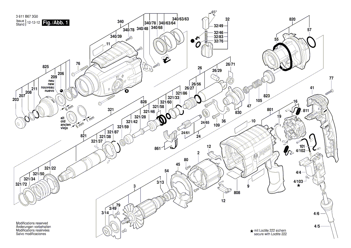 Новый подлинный Bosch 1611110Z98.