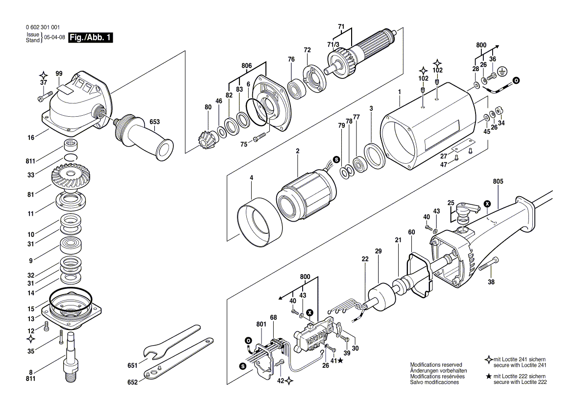 Nieuwe echte Bosch 1606610108 -fan