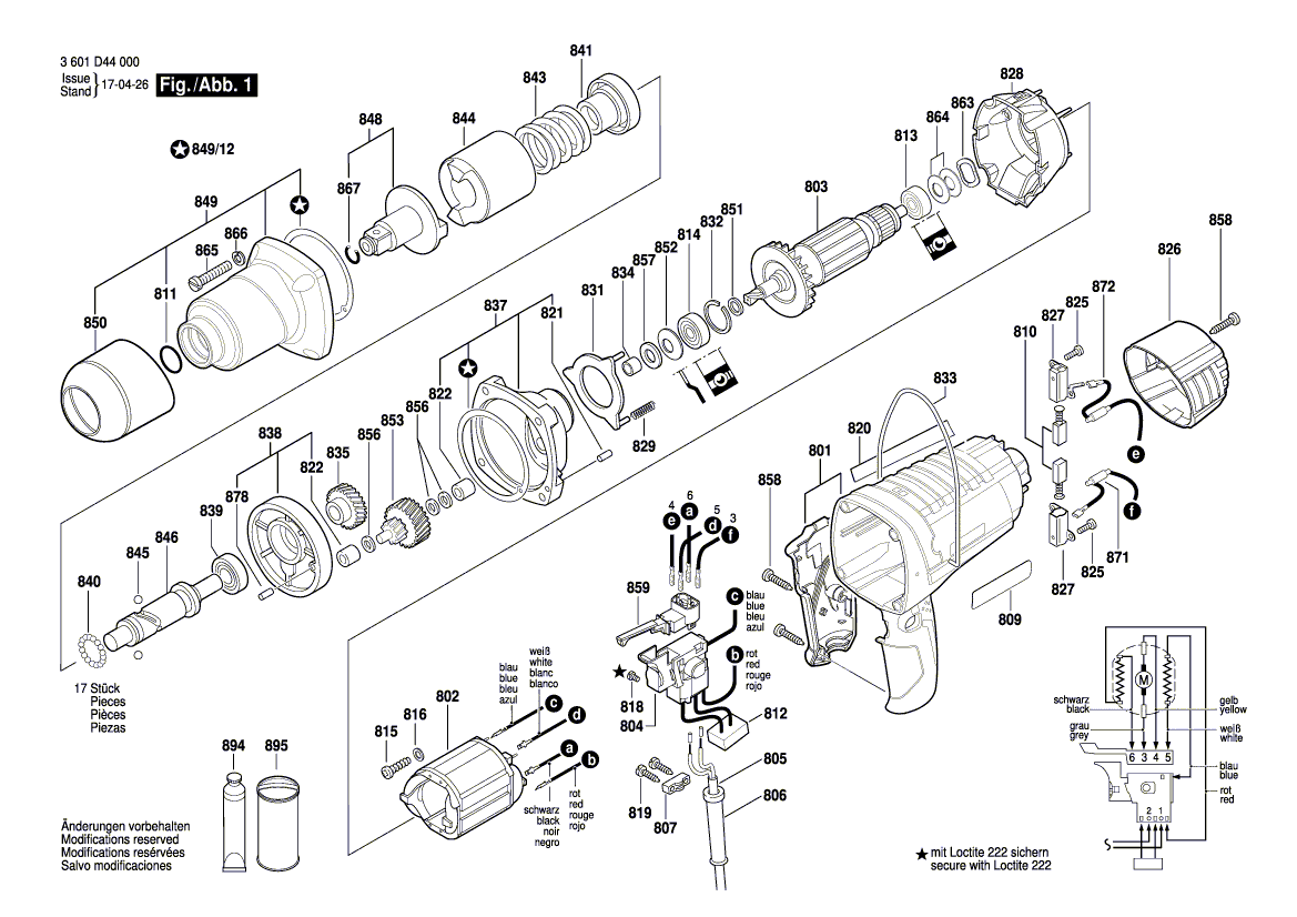 NOUVELLE VIS DE BOSCH 1619PA2440