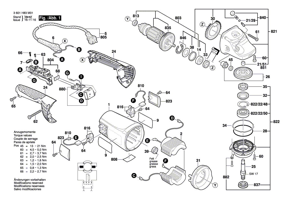 New Genuine Bosch 1604011304 Armature