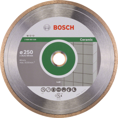 New Genuine Bosch 2608602539 Standard for Ceramic Diamond Cutting Disc For tile