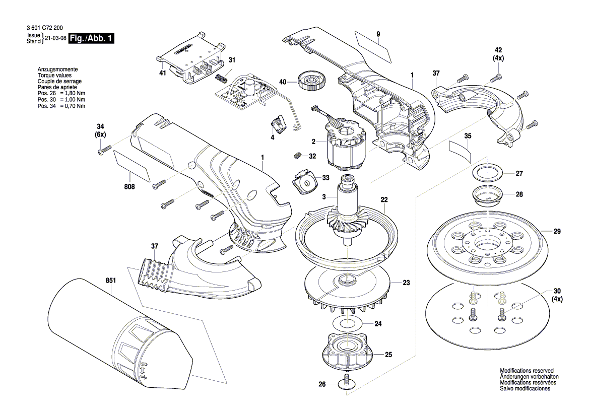 Neues echtes Bosch 6082Y00DG6 Warnlabel