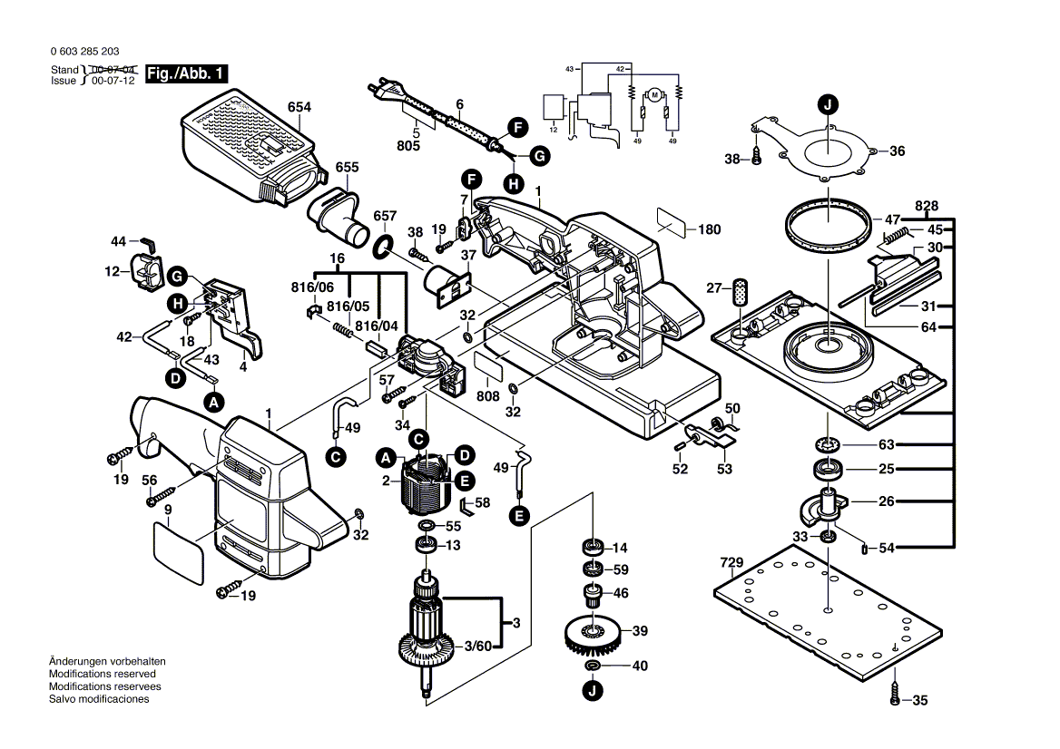 NOUVEAU BOSCH VOLICE 2600905068 ROULEUR DE BOULE