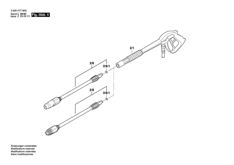 New Genuine Bosch F016F03577 Housing