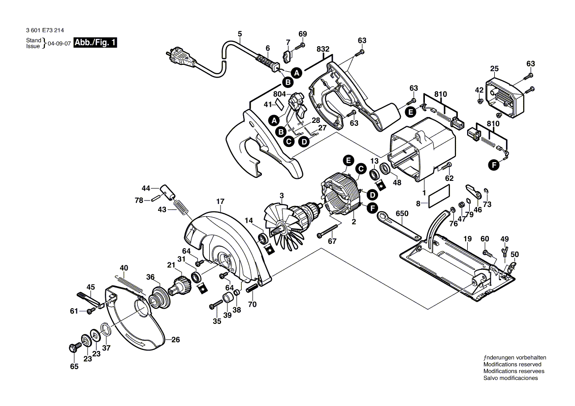 Neues echtes Bosch 2610341378 Kabel