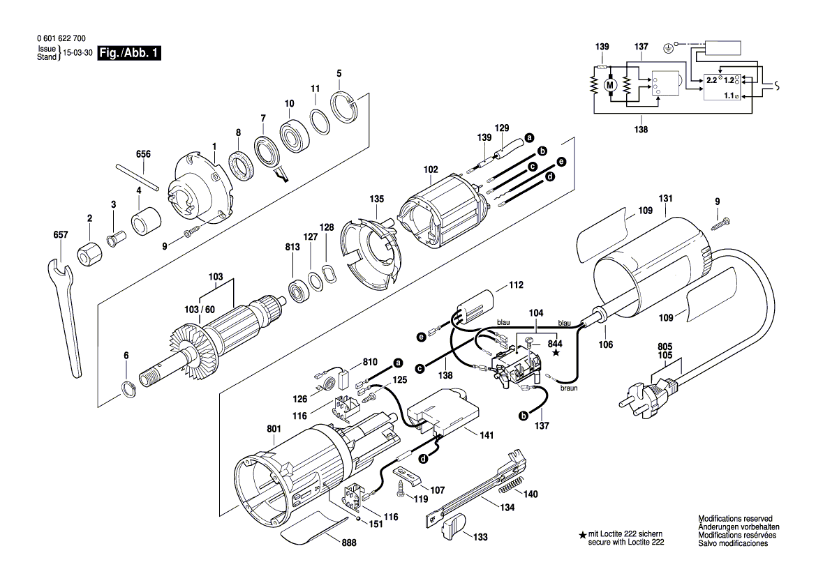 New Genuine Bosch 2603312006 Union Nut