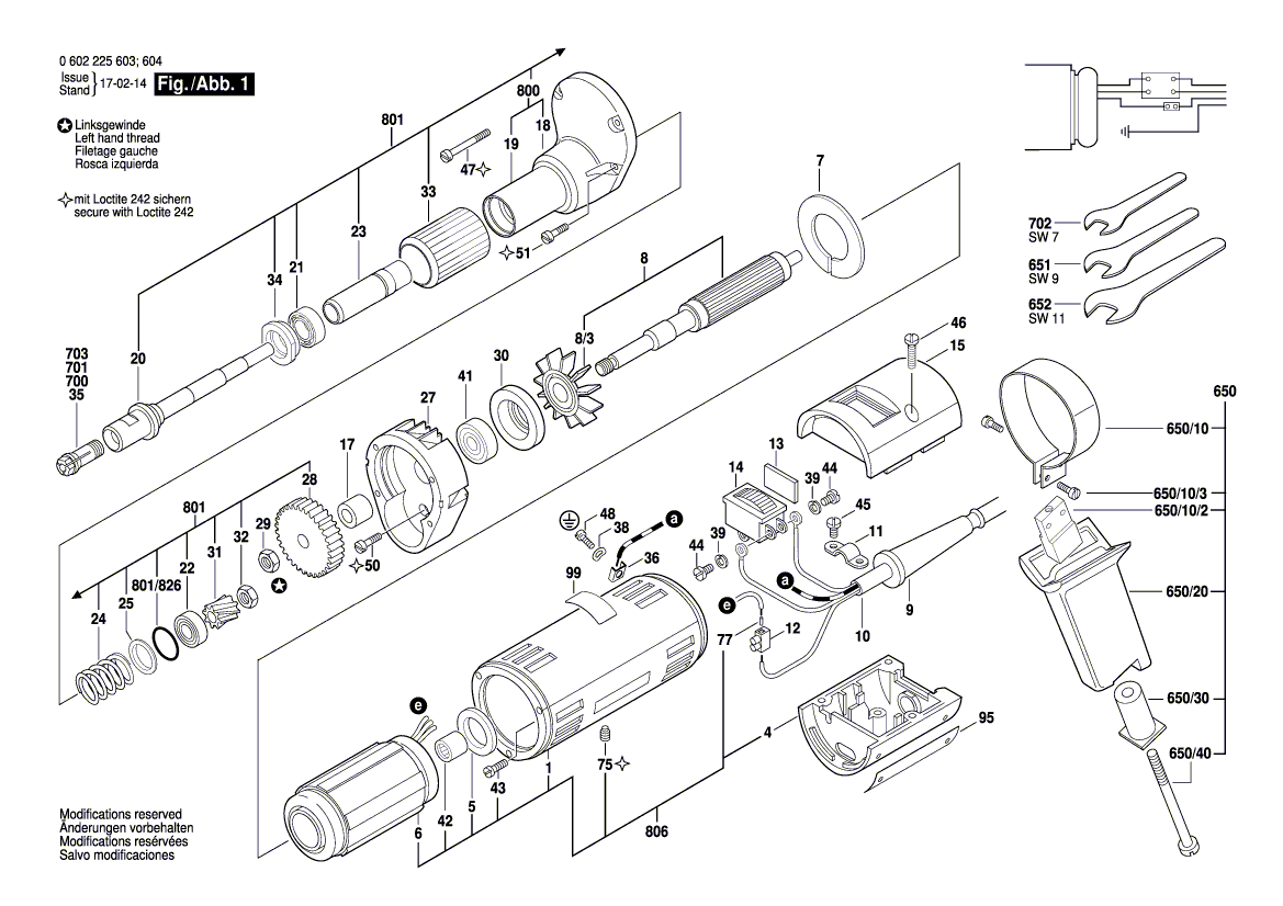 Neue echte Bosch 3601038003 Klemmband