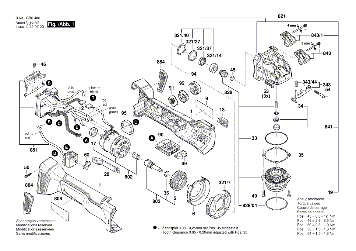 Neue echte Bosch 160111C2U0 Hersteller -Typenschild