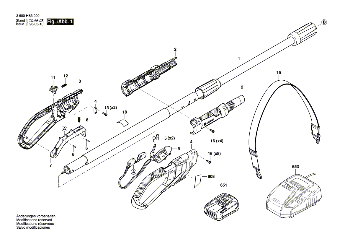 Neue echte Bosch 1600A01DA3 Elektronische Montage