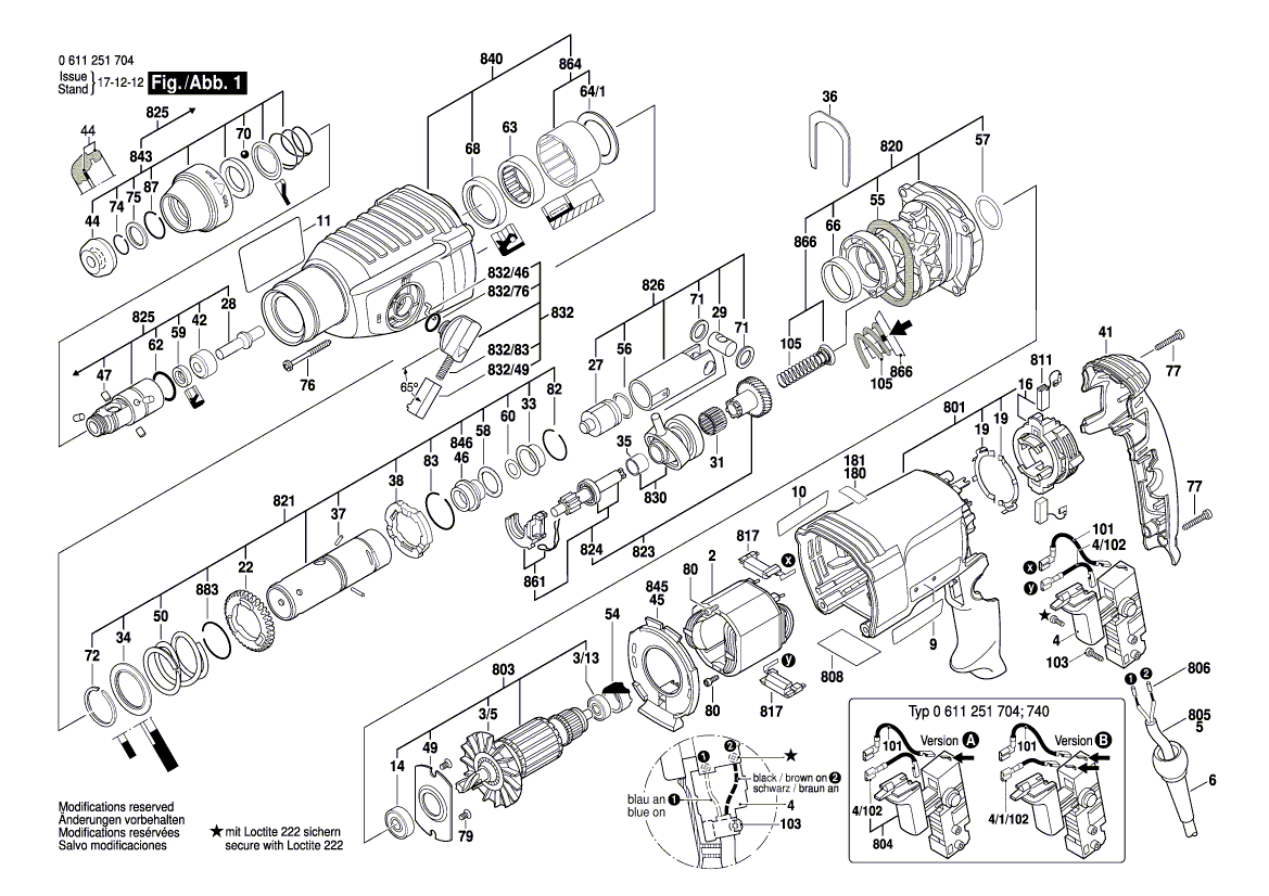 Nouvelle véritable plaque signalétique du fabricant Bosch 1611110Z